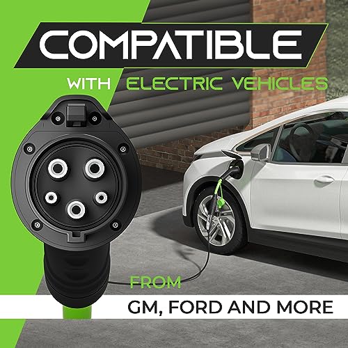 GearIT Tesla a J1772 Cable adaptador para EV, compatible con cargadores Tesla (NACS), carga de 40 amperios/250 voltios, certificado ETL