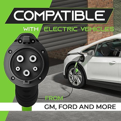GearIT Tesla a J1772 Cable adaptador para EV, compatible con cargadores Tesla (NACS), carga de 40 amperios/250 voltios, certificado ETL