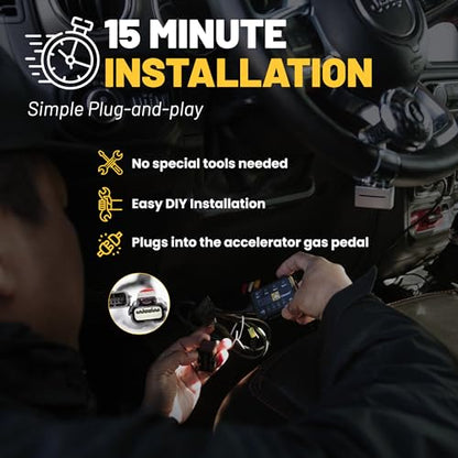 PEDAL COMMANDER Para Toyota Highlander (2014-2019) (3ª generación) Base, L, LE, LE Plus, Limited, Platinum, SE, XLE (2.7L 3.5L) Controlador de respuesta del acelerador - PC55