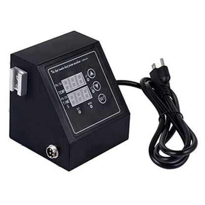 1 pieza de repuesto digital panel accesorio máquina 1400W controlador de temperatura 110V enchufe de EE. UU., negro