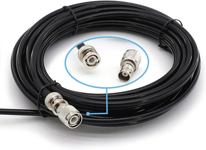 Antena GPS marina reemplazo de antena para Garmin GPSMAP GDU GNC NavTalk Pilot StreetPilot AIS barco navegación receptor Fishfinder Sounder+cable de 26 pies conector TNC adaptador BNC+base de