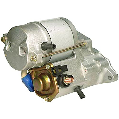 Motor de arranque compatible con/repuesto para funda Kubota 19269-63010 19269-63011 128000-0050, 410-52020