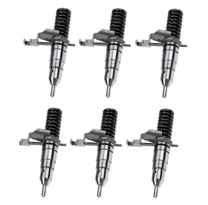 Mover Parts 6pcs inyectores de combustible 107-7732 127-8216 0R-8682 para Caterpillar CAT 3114 3116 Motor CAT 320B 322B 322C 325B M318 M320 M325B 446B 446D 953C 963C 924F 928G 938F 950F II