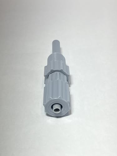 Controles de precisión: bomba de diafragma de flujo químico, 7 GPD máximo, 100 PSI, bomba dosificadora de 115 voltios, conexiones de tubo de succión y descarga de 3/8 pulgadas.