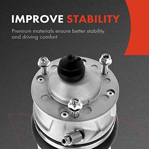 A-Premium Soporte de suspensión de aire compatible con Volkswagen Touareg Porsche Cayenne 2011 2012 2013 2014 2015 2016 2017 2018 delantero izquierdo lado del conductor