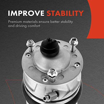 A-Premium Soporte de suspensión de aire compatible con Volkswagen Touareg Porsche Cayenne 2011 2012 2013 2014 2015 2016 2017 2018 delantero izquierdo lado del conductor