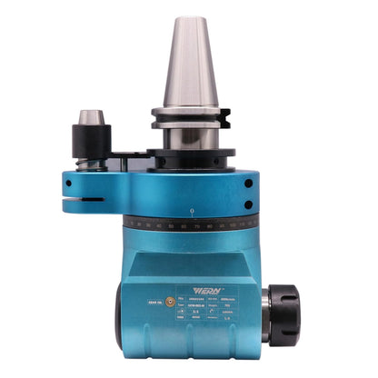 BestParts AG90-CAT40-ER32-60 Mandril con boquilla de cabeza de ángulo fijo, ángulo de 90°, relación de engranaje 1:1, estilo integral de estructura sólida