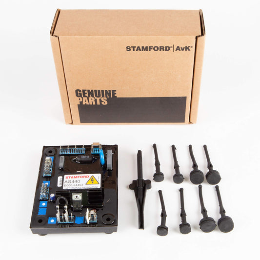 STAMFORD AS440 AVR | 100% original Distribuidor oficial de Stamford | Stamford P/N E000-24403/1P | 100% fabricado en el Reino Unido.