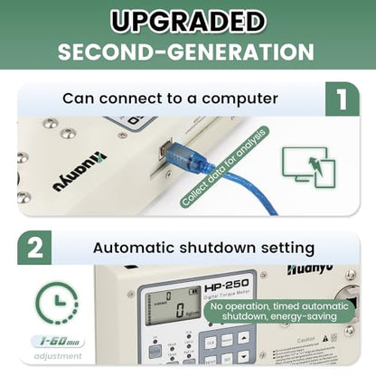 HUANYU HP-250 Digital Torquing Meter Screw driver/Wrench measure/Tester