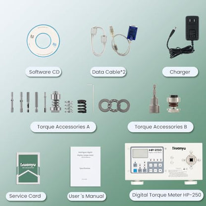 HUANYU HP-250 Digital Torquing Meter Screw driver/Wrench measure/Tester