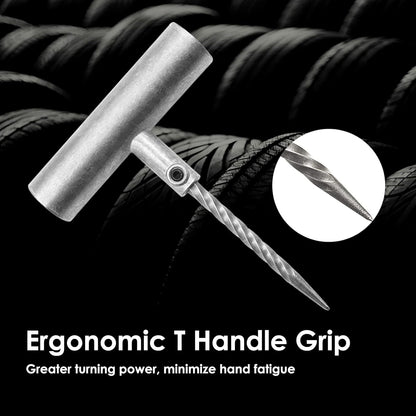 Handfly - Kit de reparación de neumáticos de alta resistencia, kit de 39 tapones de neumáticos para coche, motocicleta, camión, tractor, remolque, RV, ATV, ARB, SUV