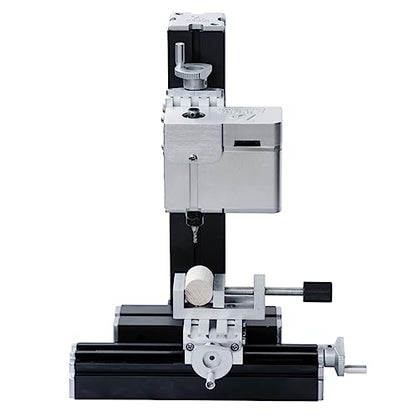 ZHRUI Mini fresadora de metal galvanizada, 36 W 20000 rpm, fresadora vertical en miniatura, herramienta para máquina de torno, para creador creativo
