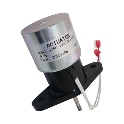 Válvula solenoide de actuador de 12 V 8250-1502 para generadores Woodward