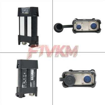 88894000 Fivkm para Vocom II Adaptador de Unidad de Comunicaciones para Camiones, Excavadoras, Autobuses, Herramienta de Diagnóstico de Yates (Herramienta con Software)