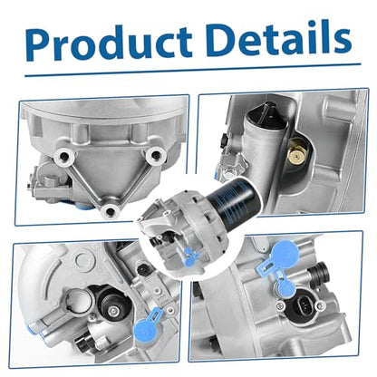 ZIQUN 4324711010 - Sistema de secador de aire 1200 Plus compatible con WABCO 4324710010 TR4324711010 4324701009