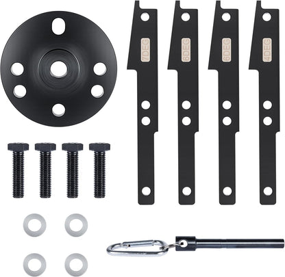 E-cowlboy 3163021 Kit de herramientas de sincronización de leva para todos los motores Cummins ISX QSX 2007-2017 con extractor de engranajes de leva, pasador de manivela y estuche de transporte,