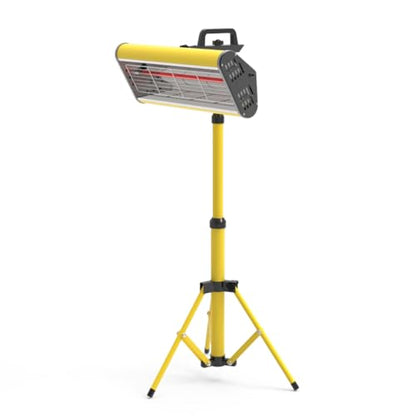 Lámpara de curado de pintura infrarroja – B1M11S6 1050W 110V Control térmico ajustable Superficie consistente Curado Distribución uniforme del calor para técnico de pintura automotriz Reducida