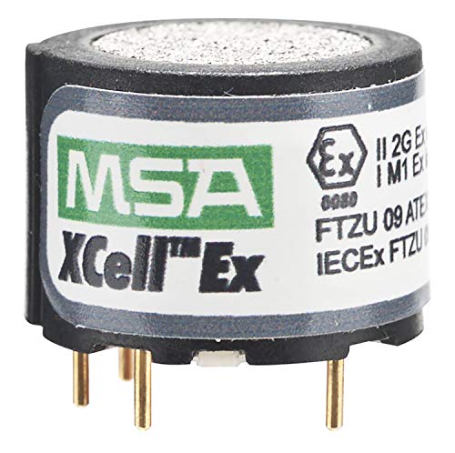 MSA 10106722 Kit de sensor de gas combustible para detector multigas ALTAIR 5X, XCell ExSensor mide O2, CO, H2S, SO2 y NO2, accesorio portátil para monitor de gas