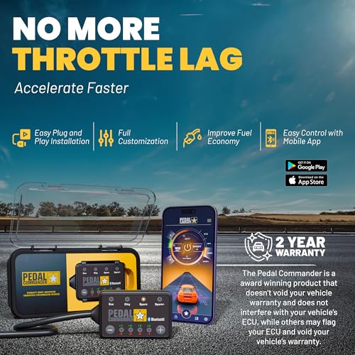 PEDAL COMMANDER Para Toyota Highlander (2014-2019) (3ª generación) Base, L, LE, LE Plus, Limited, Platinum, SE, XLE (2.7L 3.5L) Controlador de respuesta del acelerador - PC55