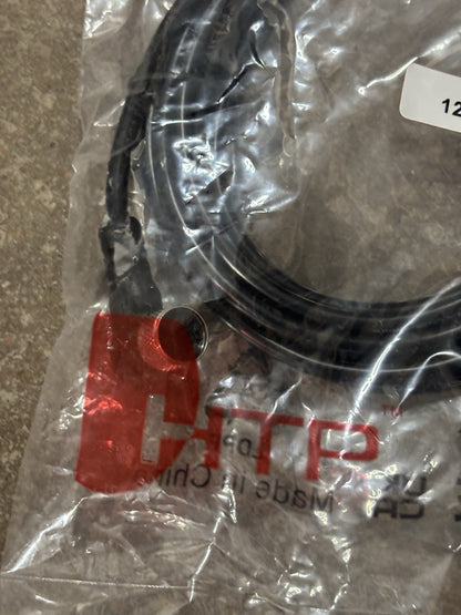HTP 12FA4B3Z M12 4-Pin Female Right Angle Sensor Cable 3-Meter