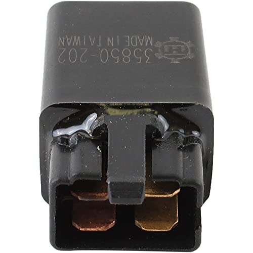 SMU6061 nuevo relé de arranque estilo Mitsuba compatible con/reemplazo para Honda M/C (1985-2013) 38501-GN2-014 38501-GN2-004
