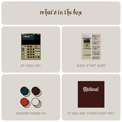 teenage engineering K.O. II sampler, caja de ritmos y secuenciador con micrófono incorporado y efectos (EP-1320)