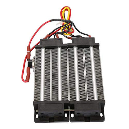 Calentador de aire de cerámica PTC, 110 V/220 V, 1000 W, calentador de aire de cerámica PTC, elemento calefactor PTC, termistor eléctrico para aire acondicionado, calentador eléctrico (110 V1000 W)