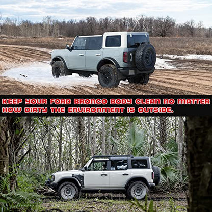 Guardabarros para accesorios Ford Bronco 2021 2022 (4 unidades)