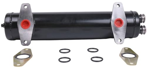 Solarhome - Enfriador de aceite con juntas 3413091 3078407 compatible con Cummins N14 14L 3412857 3069677