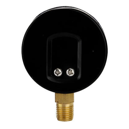 Measureman Tridicador, termo-manómetro, 2-1/2 pulgadas, relleno de aceite de silicona, 0-160 psi/30-250 grados F, caja de acero inoxidable, medidor de presión de montaje inferior NPT de 1/4 pulgadas