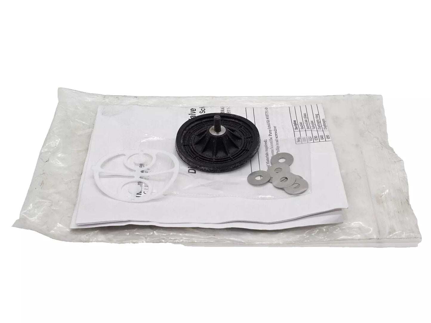 NUEVO Kit de reconstrucción de bomba Thermo Fisher Scientific 107751-00 10775100