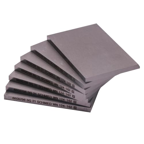 Schmied - Juego de 7 paletas de carbono (63 x 43 x 4 mm) WN124-162 90134900007 para bomba Becker DT 3.25, T 3.25, VT 3.25, DT 4.25, T 4.25, VT 4.25