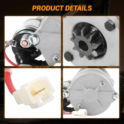 Motor de arranque de 12V 3.2KW 9T 129940-77010 129940-77011 S14-102 Piezas de repuesto de arranque compatibles con Hitachi Excavator ZX60USB-3F ZX65USB-3F para Yanmar Engine 4TNE94 4TNV98
