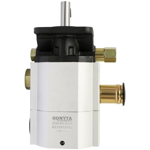 Bomba hidráulica de troncos de 11 GPM Bomba de engranajes de 2 etapas, bomba de engranajes HI/LO, bomba divisora de madera de 3000 PSI, 3600 RPM, bombas divisoras de troncos de aluminio de 1/8