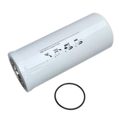 39911615 Filtro de refrigerante compatible con compresor de aire IRN37-45, filtro de aceite de repuesto 39259650 39796974 39856844