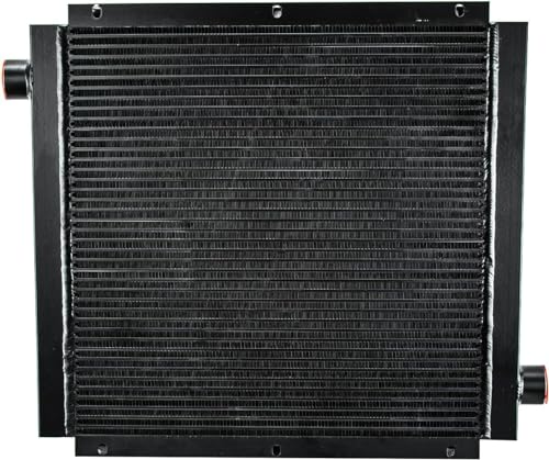Enfriador de aceite hidráulico móvil, 0-120 GPM, 90HP; Modelo OC-65 Compatible con sistema de enfriamiento industrial Negro