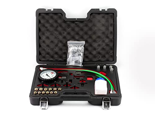 VCT Master Common Rail - Kit de probador de barra de alta presión de 2000 barras + inyector en blanco