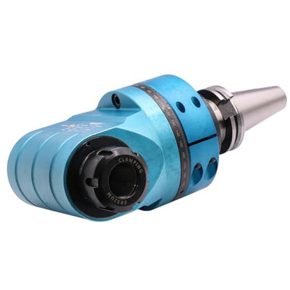 BestParts AG90-CAT40-ER32-60 Mandril con boquilla de cabeza de ángulo fijo, ángulo de 90°, relación de engranaje 1:1, estilo integral de estructura sólida