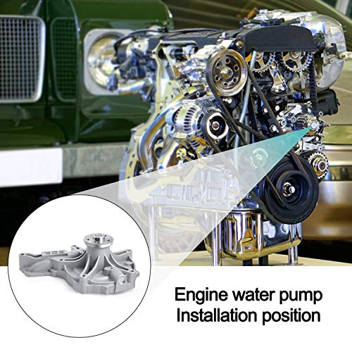 Bomba de agua 85124623 85109694 22197705 20538845 para Volvo VN VNL VHD D9 D11 D13 D16 B9L FH ENG VE16 FH ENG VE13 y MACK MP8 A25F/G 70G A3 Motor TKB 70.030 de 0F/G A30G A45G A60H EC750D EC950E