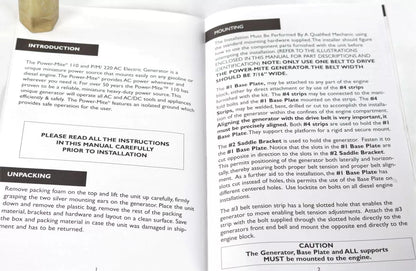 Nuevo Kit generador de PM-220 accionado por correa Fabco Power Mite con caja de control y PMVR-