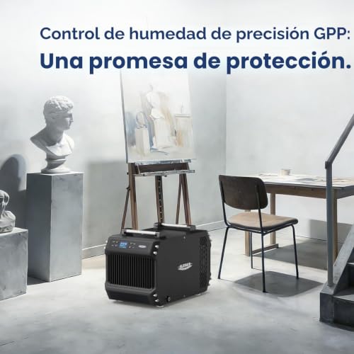 ALORAIR Galaxy 85P Deshumidificadores de espacio de acceso con bomba, deshumidificador comercial de 180 pintas para sótanos con manguera de drenaje, deshumidificador para espacios de arrastre de la industria con