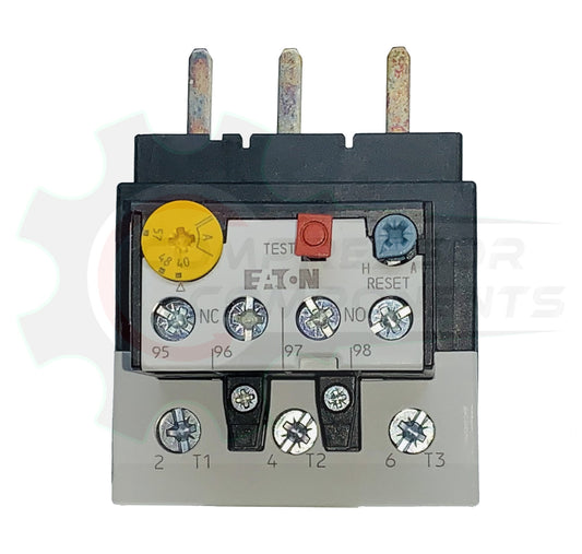 Relé de sobrecarga de propósito definido Eaton XTOB057DC1DP de 40 a 57 amperios para contactores C25