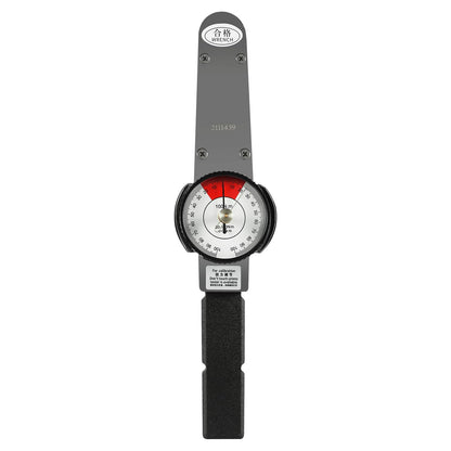 LOYALHEARTDY Llave dinamométrica 0-100N.m Indicador de dial Llave dinamométrica Medidor de esfuerzo de torsión de precisión 1/2 unidad indicadora Torquímetro Probador de fuerza de par