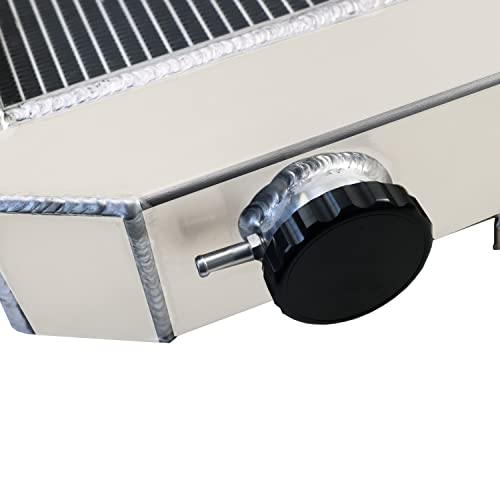 Radiador de tractor para John Deere AT146006 410D 410B 410C 415 510B C 515 610 510D, radiador de aluminio de 4 filas