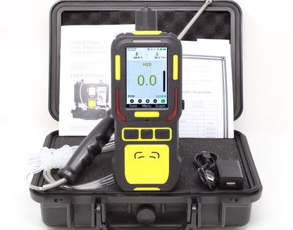 Analizador de registrador de datos de sulfuro de hidrógeno H2S | Calibración trazable NIST de EE. UU 	‎FD-600M-H2S