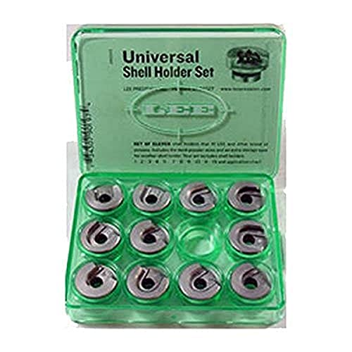 Lee Precision 90197 Juego de portacasquillos universales para prensa (transparente)
