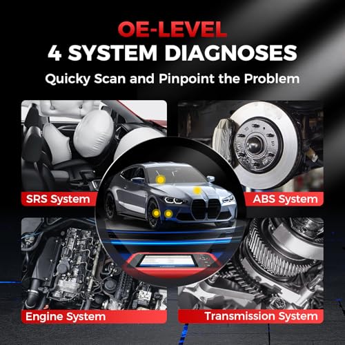 Launch 2025 Escáner CRP129X V2.0 Elite OBD2, herramienta de escaneo de actualización en línea gratuita de por vida 2024, reinicio de 12, codificación por inyector, escáner de diagnóstico del sistema