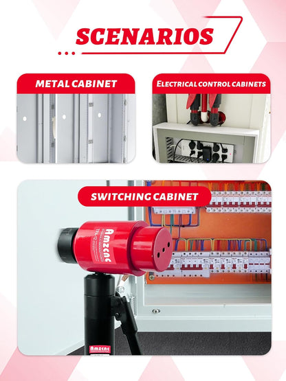 AMZCNC - Kit de perforación hidráulica de rotación de 360° de 1/2 a 2 pulgadas (TPA-8 rojo)