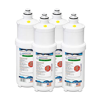American Filter Company ™ Brand WaterFilters AFC-HZH-300-22000SK (Comparable con Hoshizaki® 4HC-H Filtro de servicio de alimentos) fabricado en los Estados Unidos (nuevo modelo #AFC-HZH-16000S) (4 - Filtros)