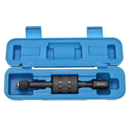 Herramienta extractor de inyector diesel con martillo deslizante, removedor de inyector de carril común con adaptador de rosca M8, M12, M14